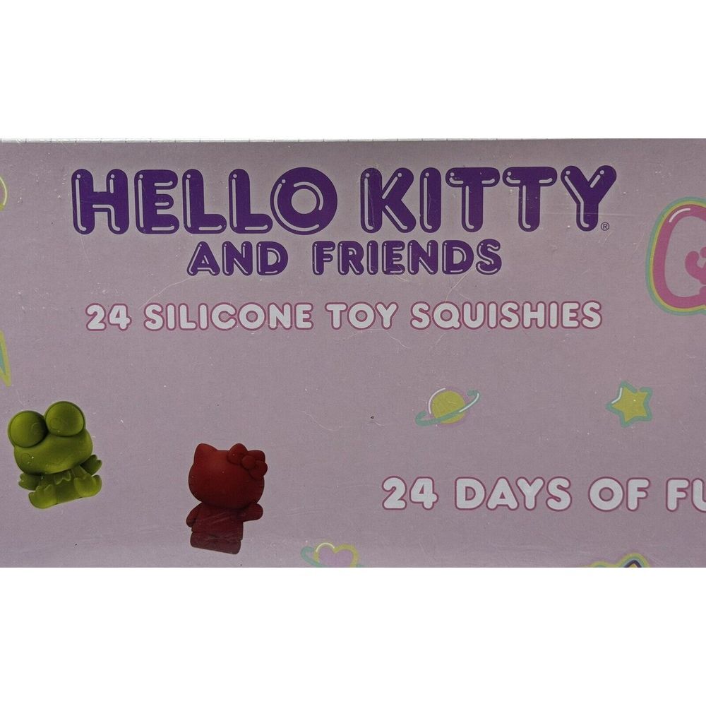 Sanrio Hello Kitty and Friends 24 Silicone Toy Squishies Set Factory Sealed - Picture 9 of 11